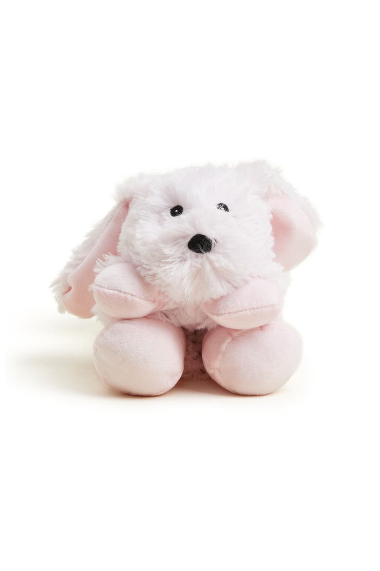 Bunny Plush Neck Wrap, Main, color, Light Pastel Pink