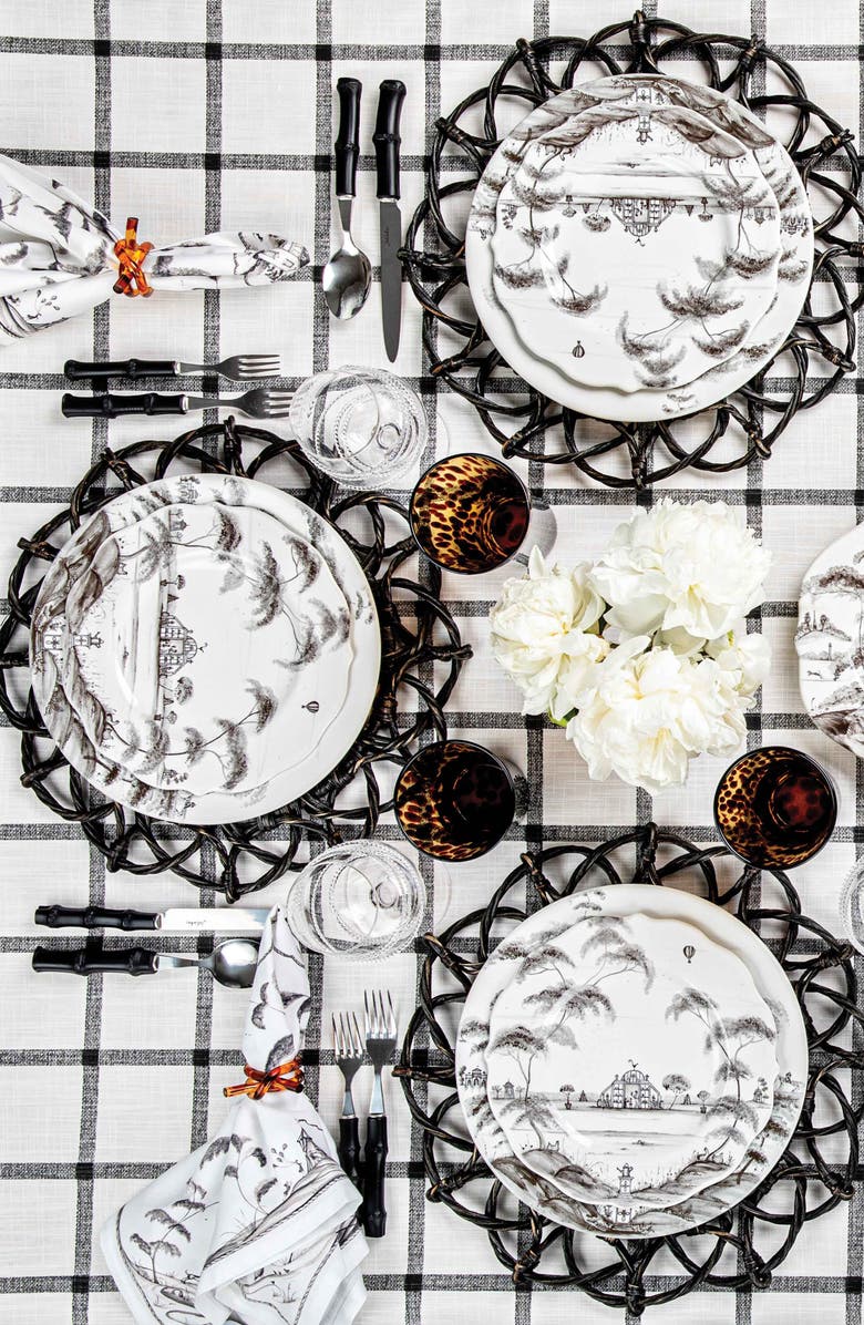 Juliska Country Estate Platter, Alternate, color, Flint Grey