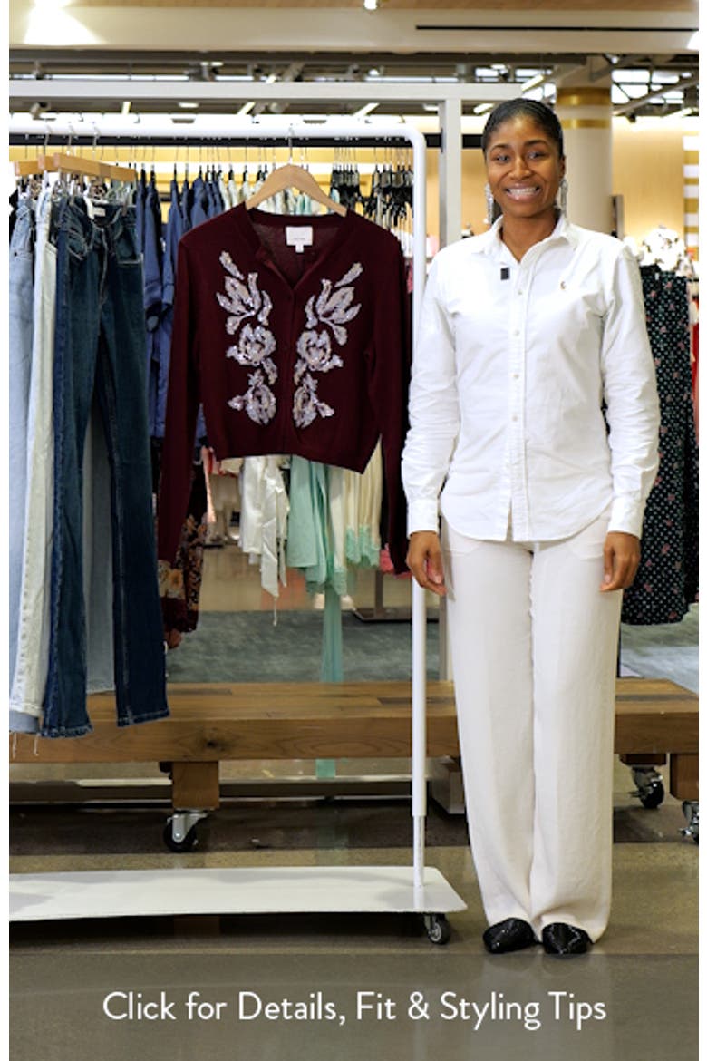 Isolde Tulip Jacquard Cardigan video