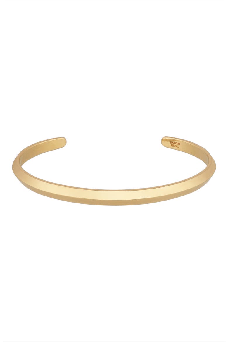 Men's Artisan Brass Cuff Bracelet, Main, color, BRASS