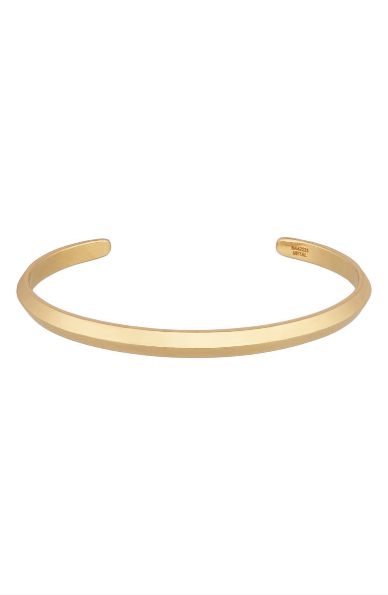 John Varvatos Men's Artisan Brass Cuff Bracelet, Main, color, Brass