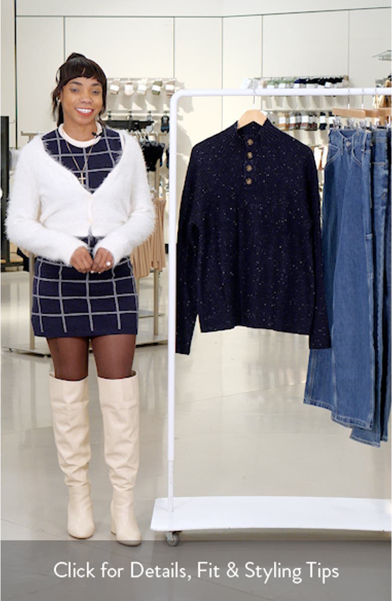 Nep Half Button Sweater, sales video thumbnail