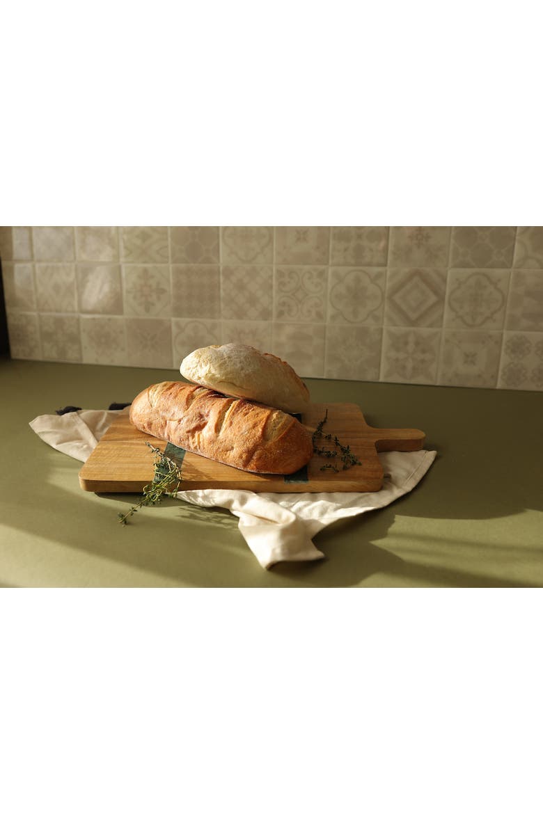Cillian Dark Green Tall Marble Serving Board, Alternate, color, Brown