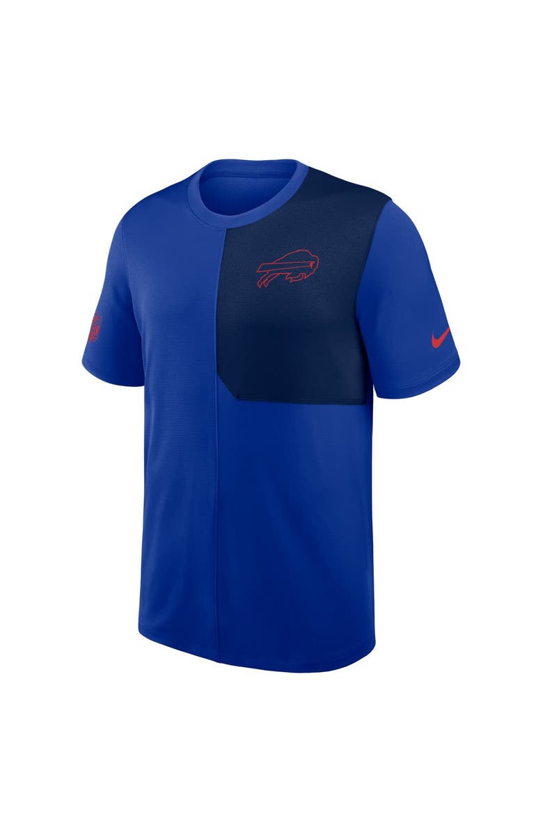 Nike Men's Nike Royal Buffalo Bills Sideline UV Performance Coach Shirt, Alternate, color, Royal