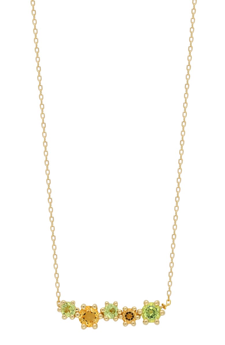 Bony Levy 14K Gold Semiprecious Stone Pendant Necklace, Main, color, 14K Yg / Amethyst