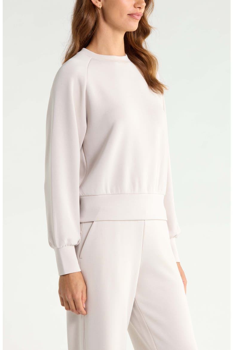 Soft Luxe Crewneck Top, Alternate, color, GREY PEBBLE
