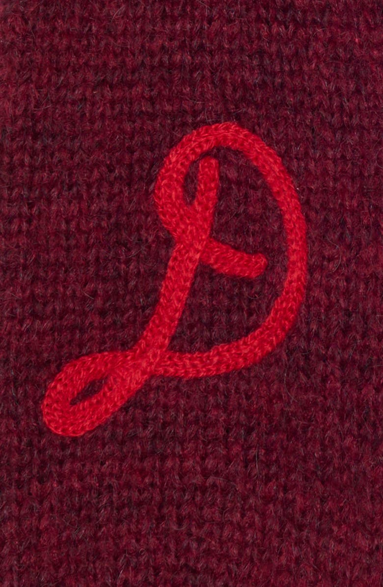 Damson Madder DM Mittens, Alternate, color, Burgundy