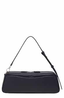 Mini Canna Leather Shoulder Bag
