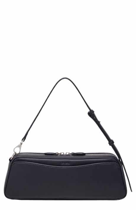 Mini Canna Leather Shoulder Bag