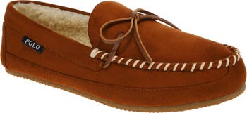 Polo Ralph Lauren Markel Faux Shearling Lined Slipper (Men  display picture 1