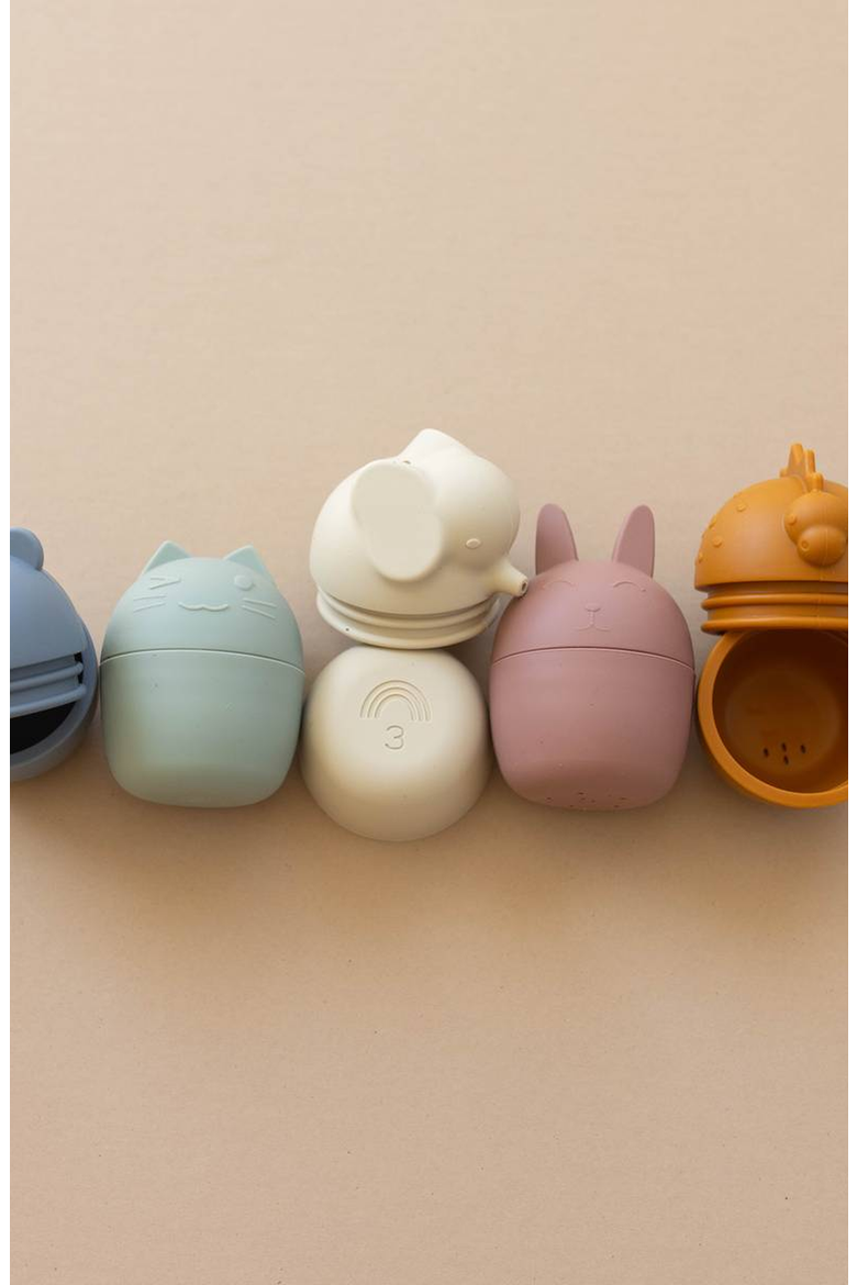Animal Bath Toy Set, Alternate, color, Multicolor