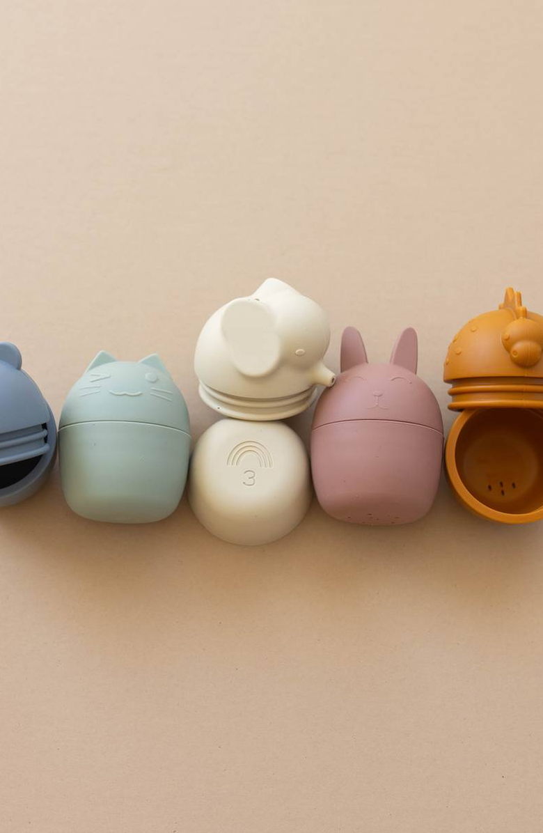BROOKLYN NEUTRAL Animal Bath Toy Set, Alternate, color, Multicolor