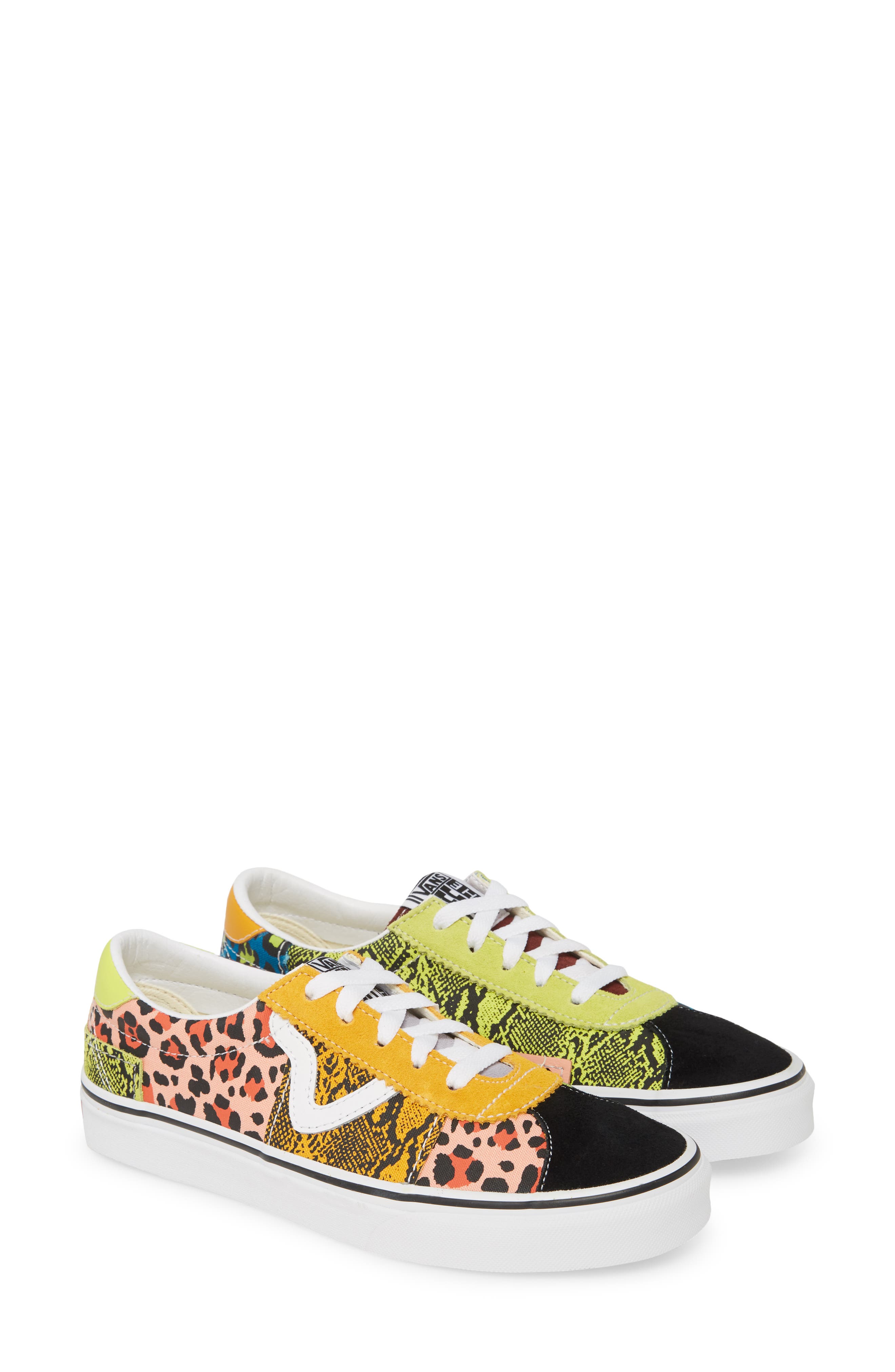 Vans Patchwork Sport Sneaker, Alternate, color, 