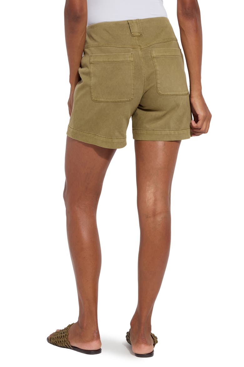 Amira Denim Shorts, Alternate, color, ANTIQUE WASH GREEN