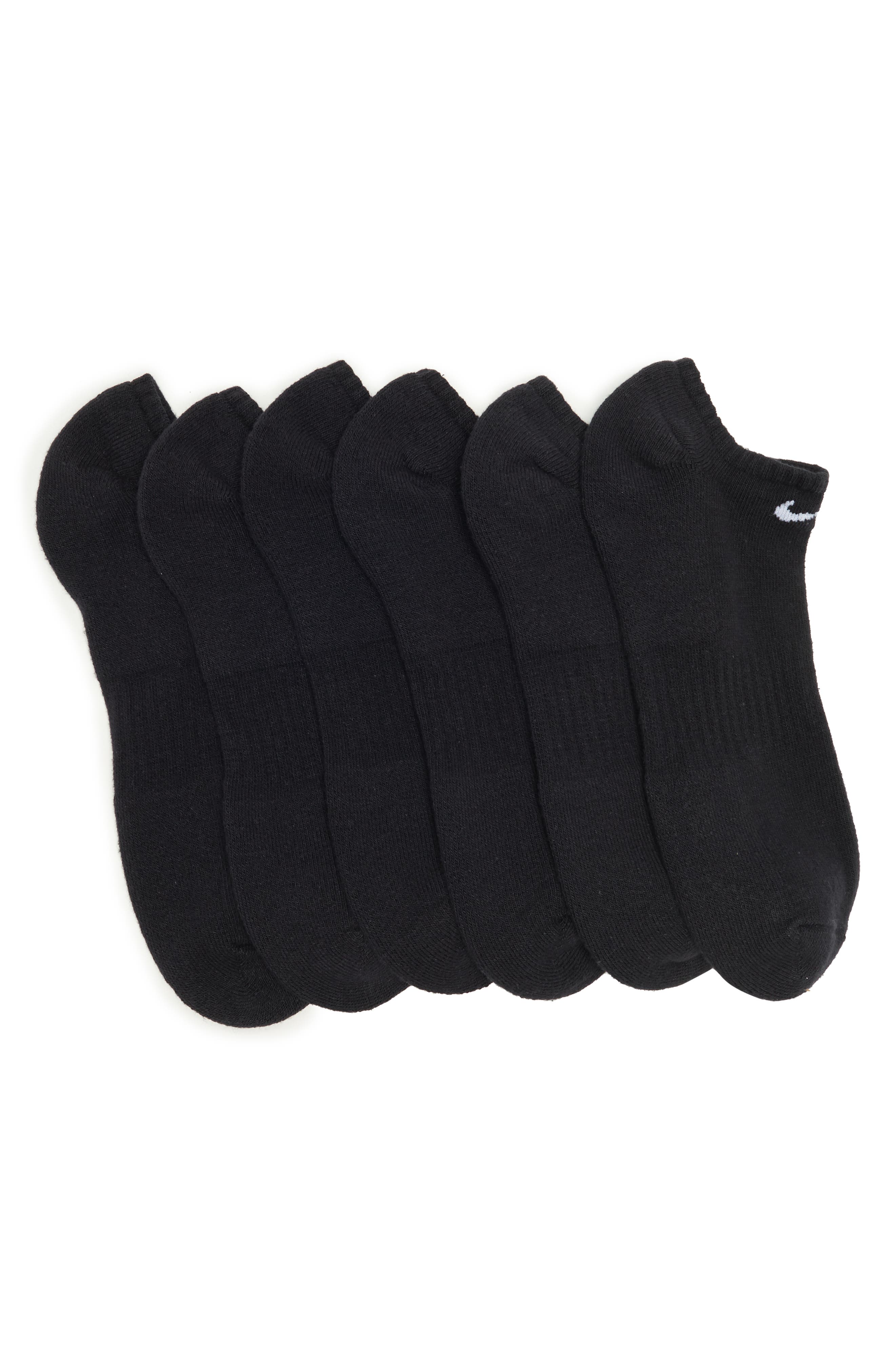 6-Pack Everyday Cushion No-Show Socks