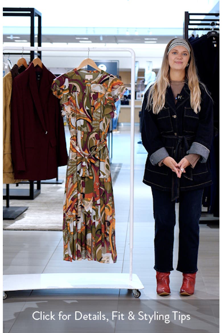 Nythia Tie Belt Shirtdress video