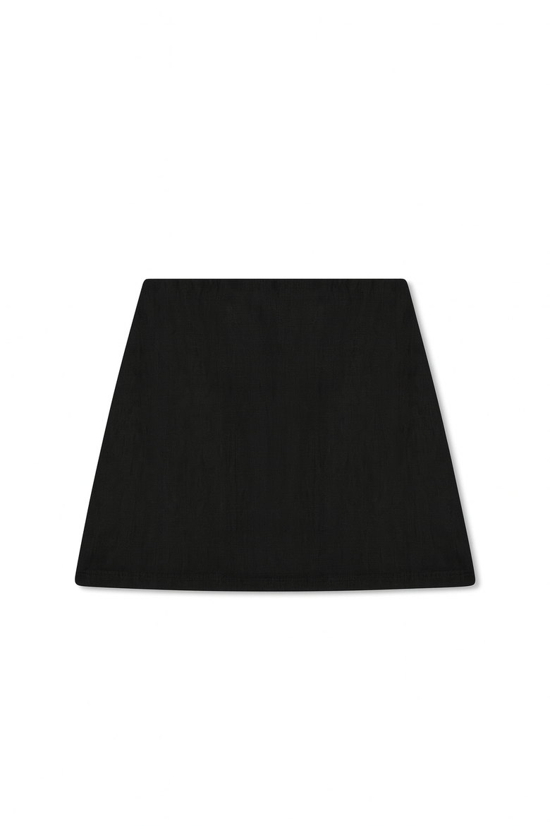 Ines Mini Skirt, Main, color, Black