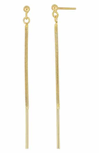Bony Levy 14K Gold Chain Drop Earrings