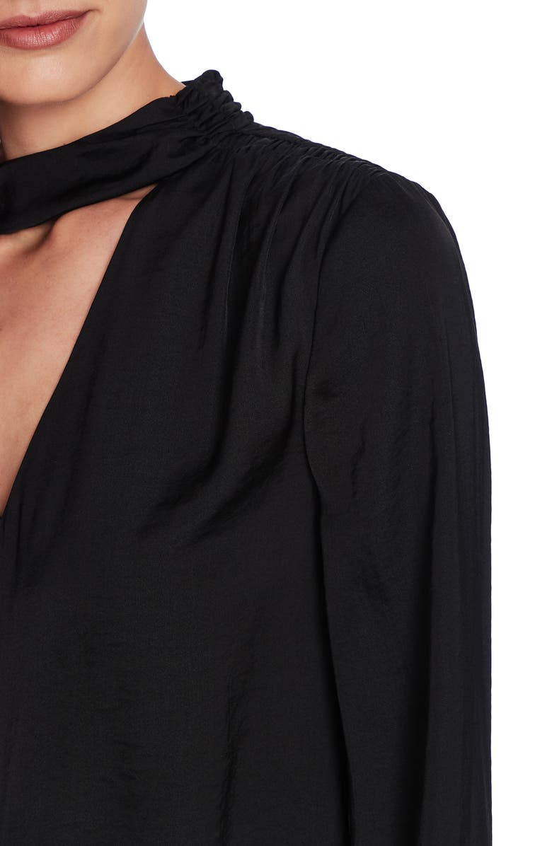 1.STATE Mock V-Neck Blouse, Alternate, color,