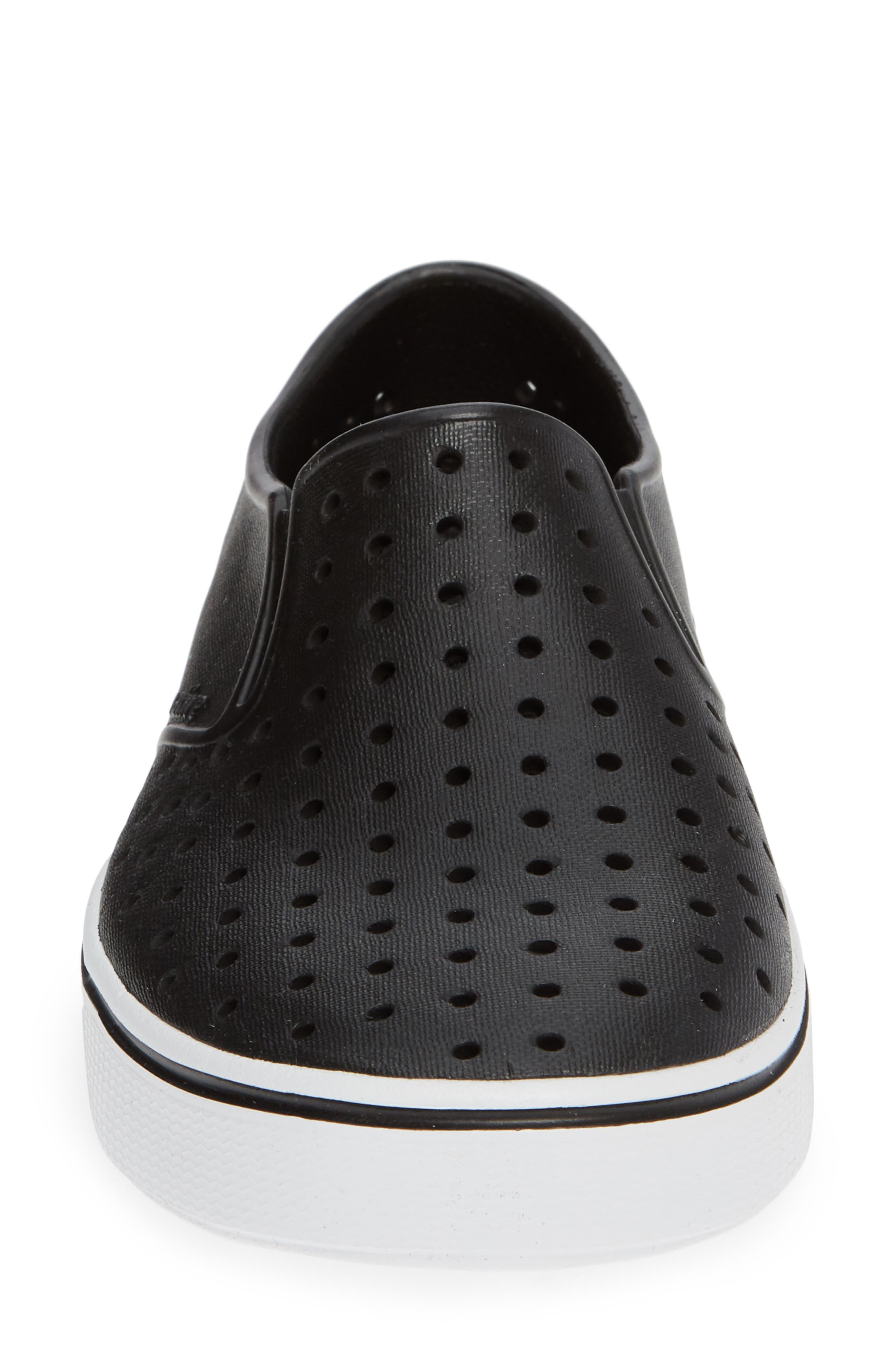 Native Shoes Miles Slip-On, Alternate, color, Jiffy Black/Shell White