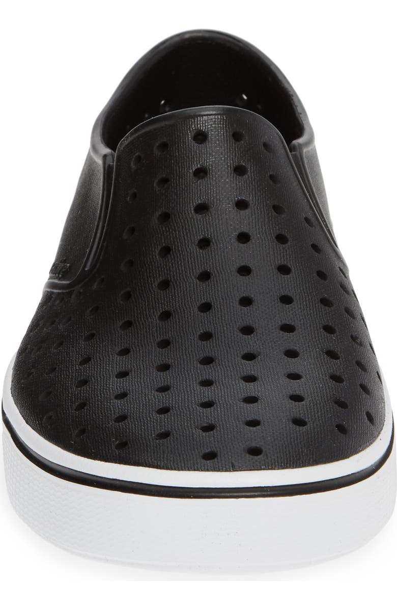 Native Shoes Miles Slip-On, Alternate, color, Jiffy Black/Shell White