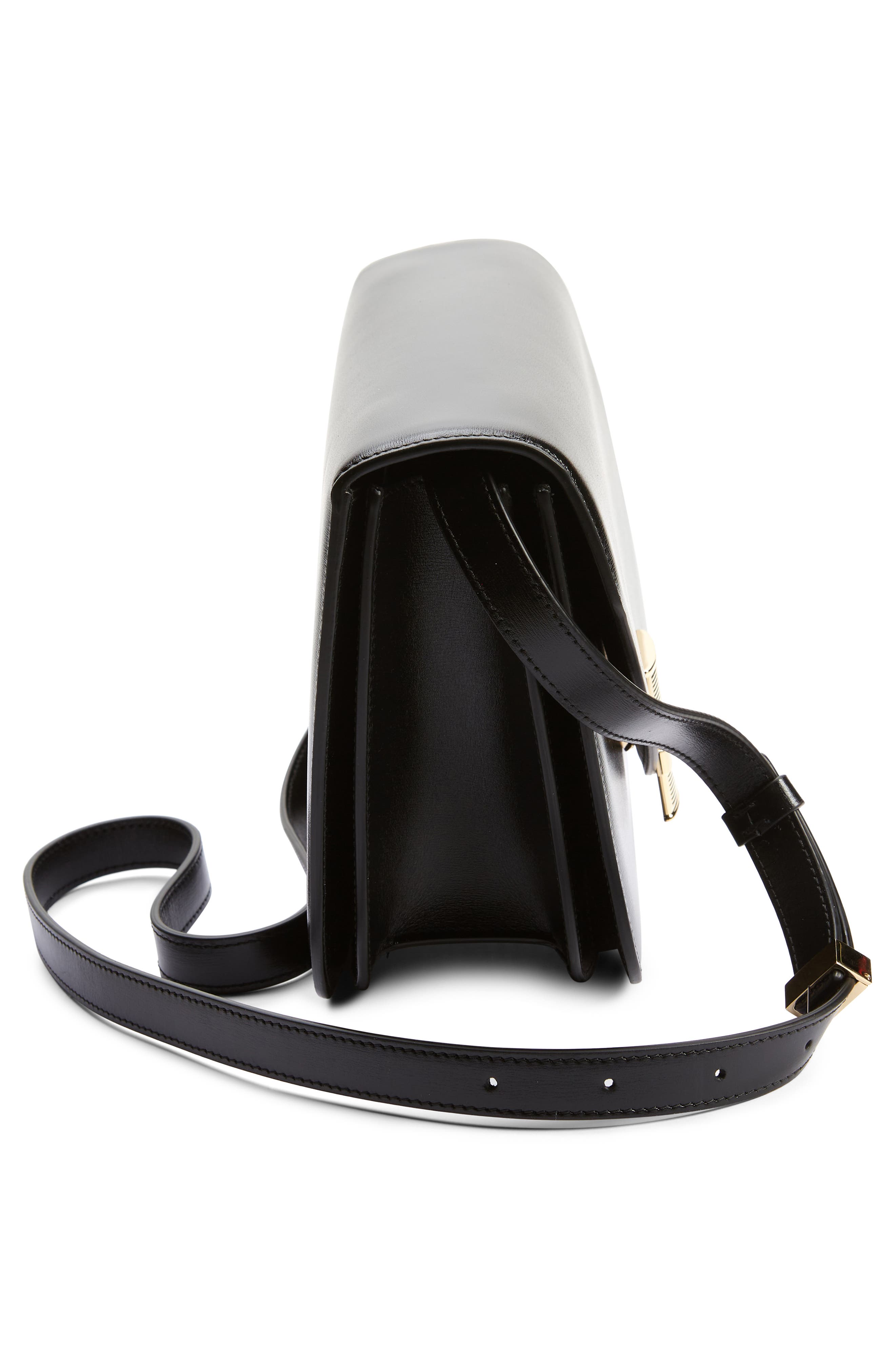 FERRAGAMO Medium Fiamma Leather Crossbody Bag, Alternate, color, 