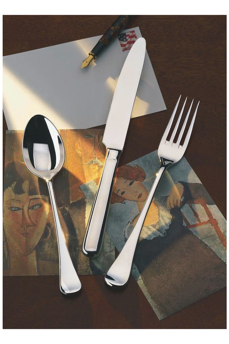Modigliani 20-Piece Flatware Set, Alternate, color, SILVER