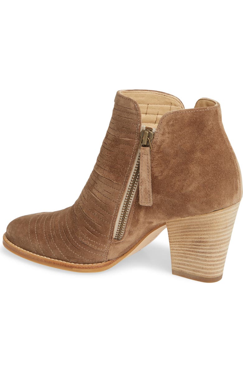 Paul Green Malibu Sliced Zip Bootie, Alternate, color,