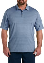 Reebok Big & Tall Performance Space-Dyed Polo Shirt