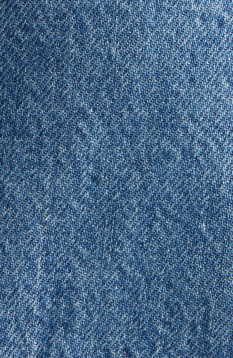 Madewell Denim Minidress, Alternate, color, Pickett Wash