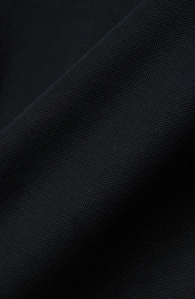 Psycho Bunny Nate Tipped Pima Cotton Piqué Polo, Alternate, color, Black