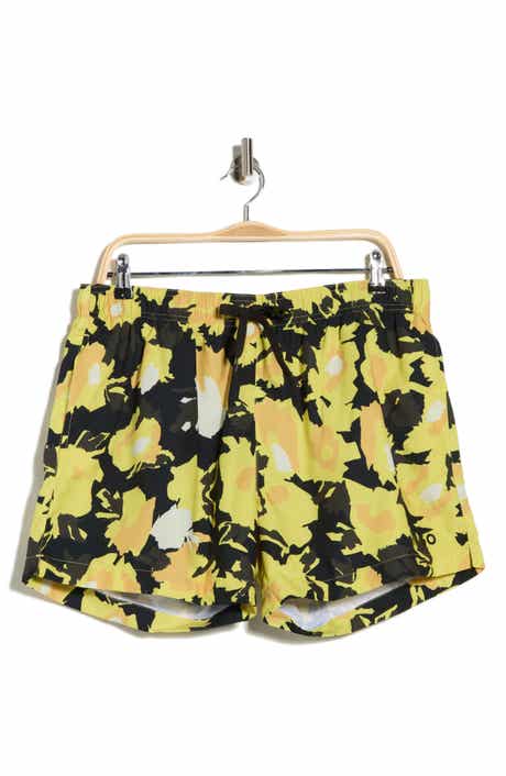 BOSS Memo Abstract Floral Swim Trunks
