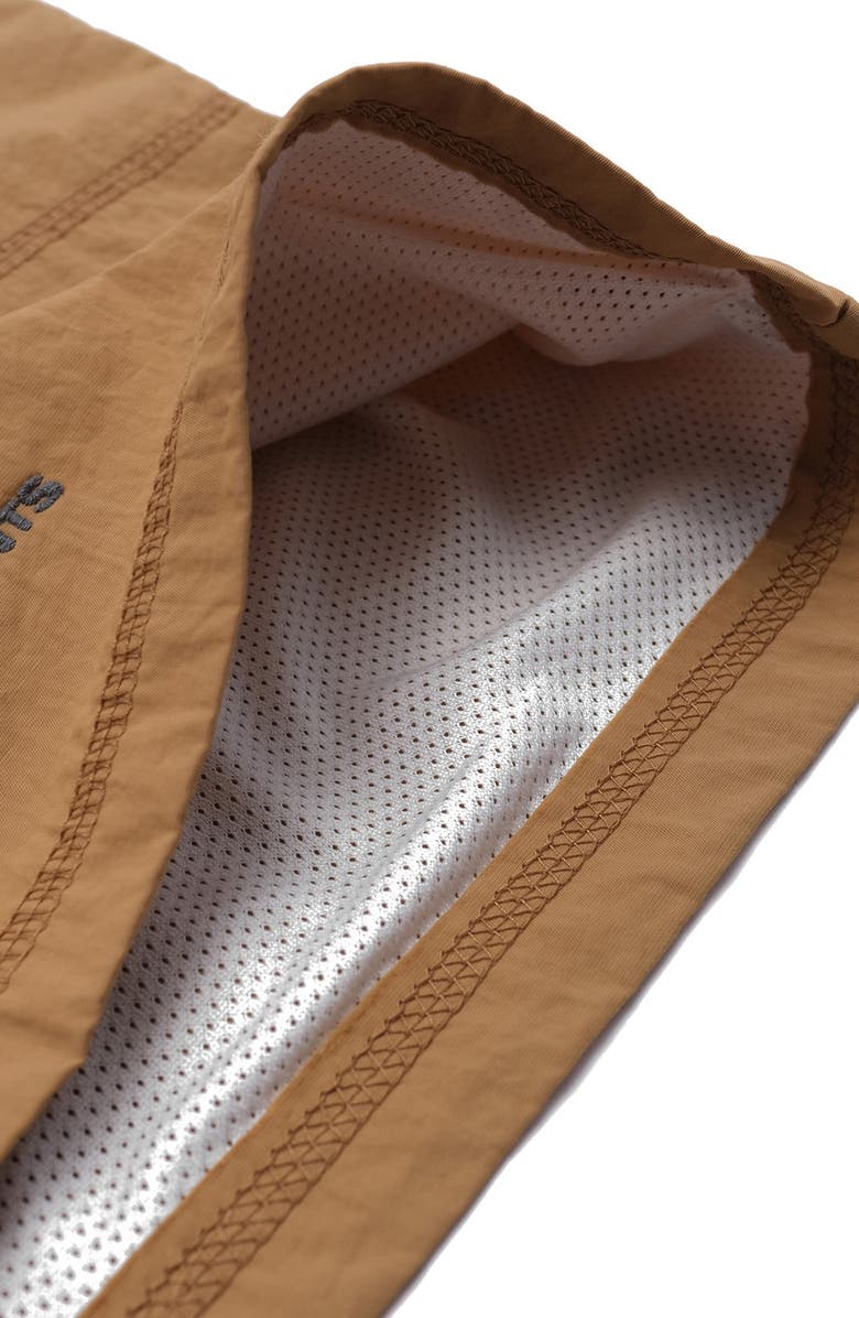 STUDENTS Explore Classic Utility Nylon Shorts, Alternate, color, Tan