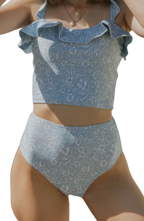 Seaside High Waisted Bikini Bottoms