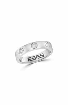 EFFY Sterling Silver Diamond Band Ring