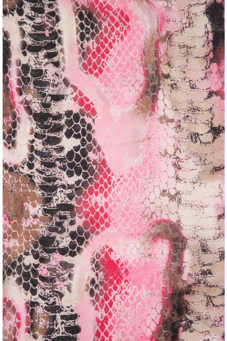 Aeturnum Silk Bandana Scarf, Alternate, color, PINK