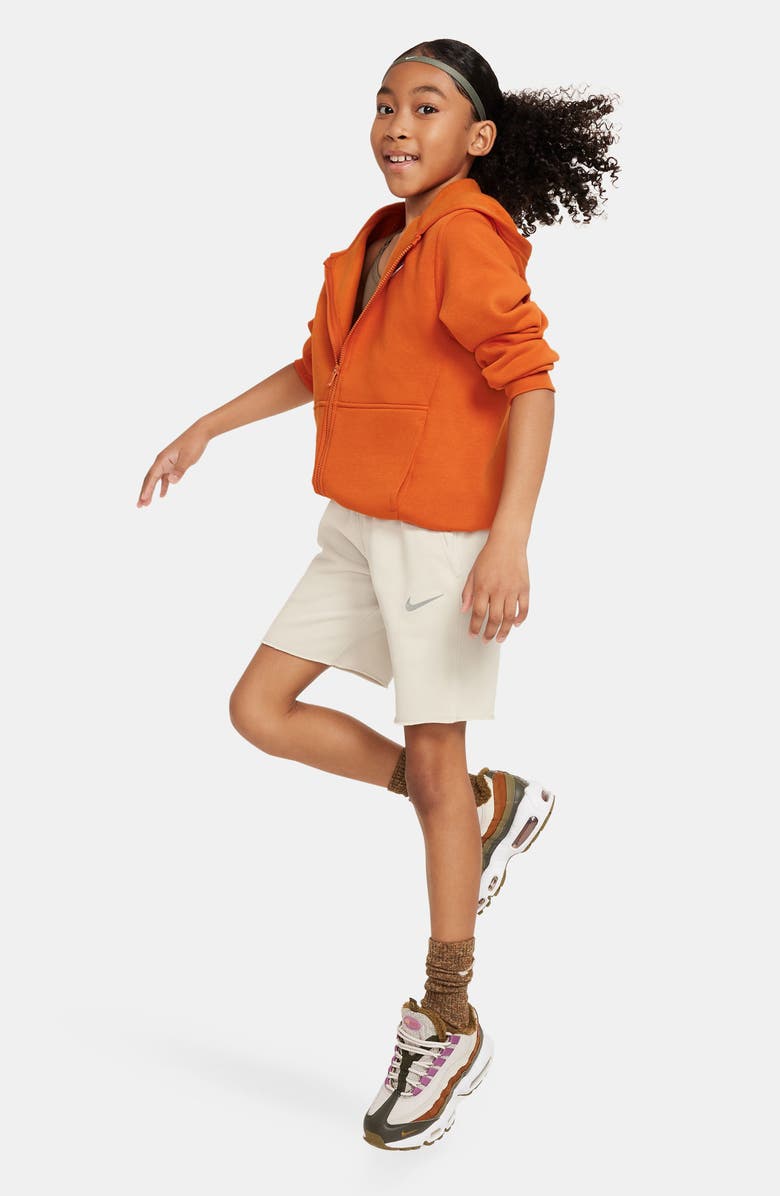 Nike Kids' Dri-FIT Fleece Shorts, Alternate, color, 