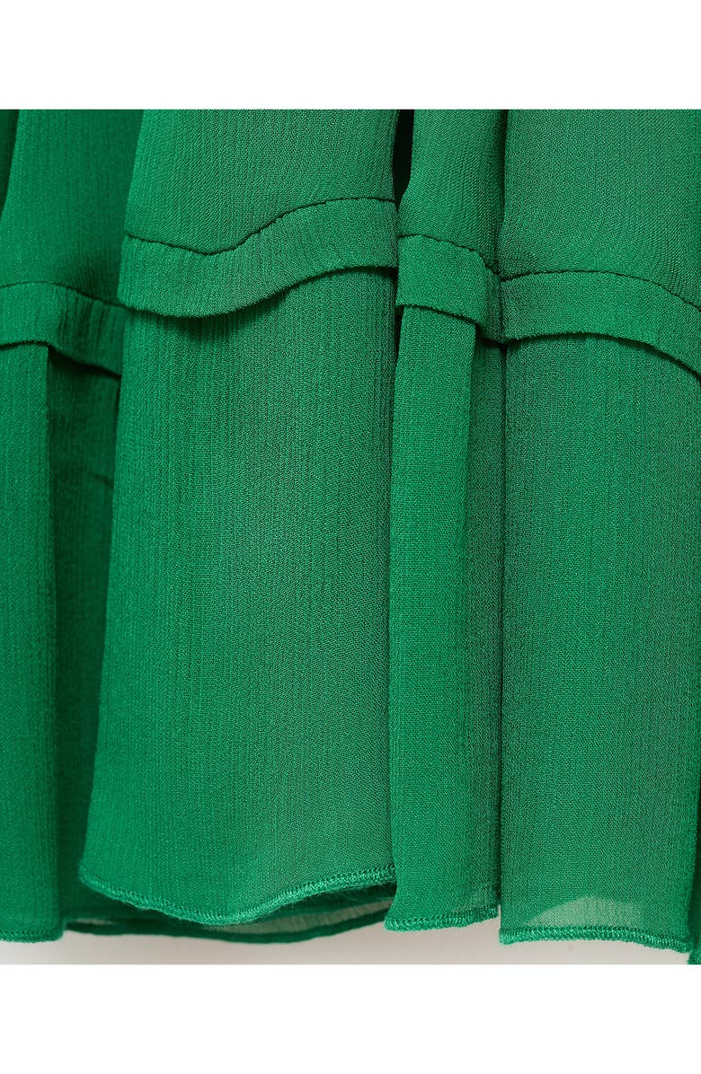 MANGO Ocean Halter Top, Alternate, color, Green