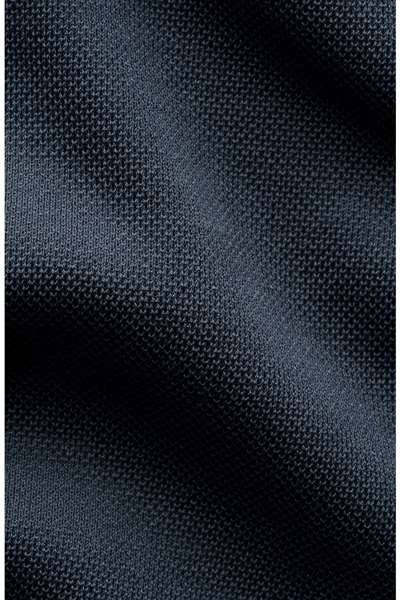 Texture Cotton T-Shirt, Alternate, color, DARK BLUE