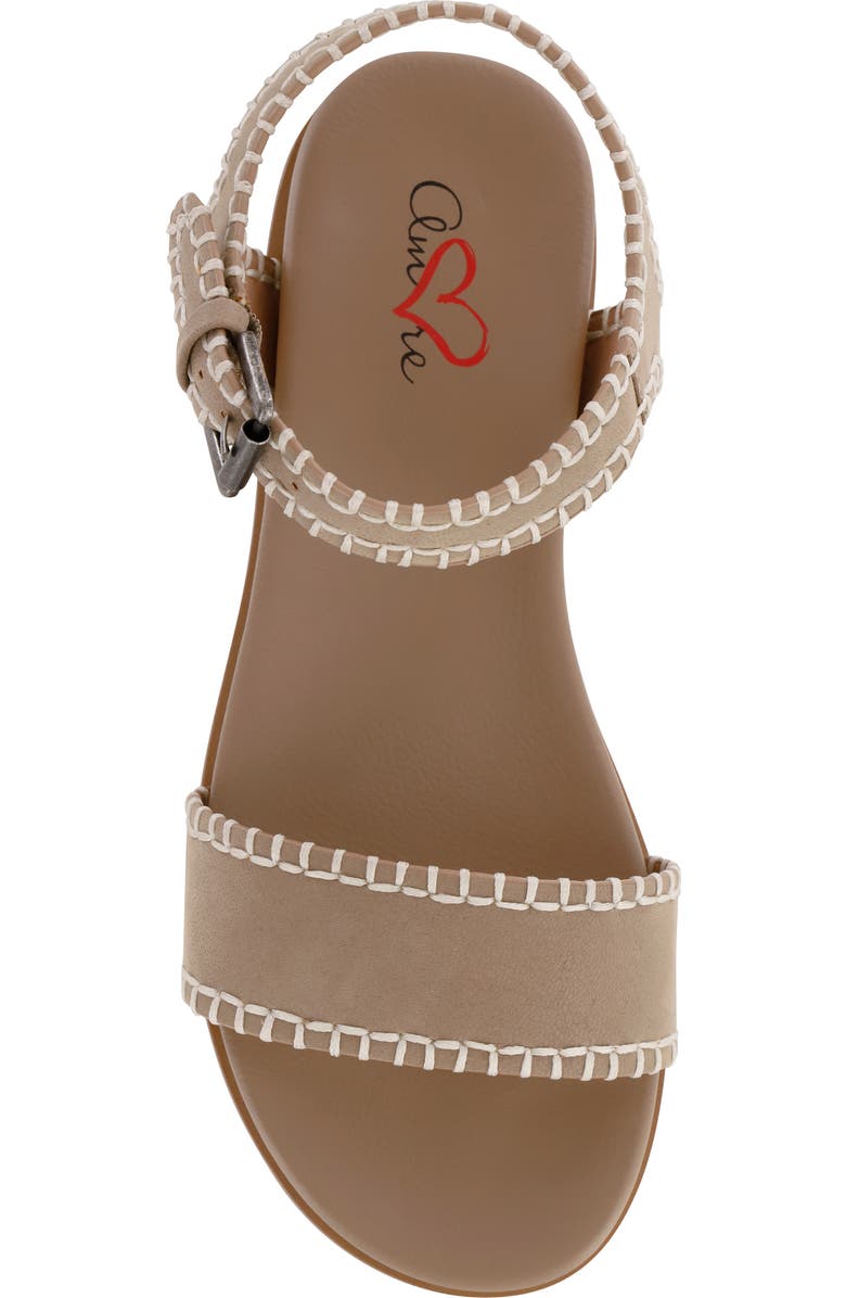 MIA AMORE Sofee Whipstitched Sandal, Alternate, color,