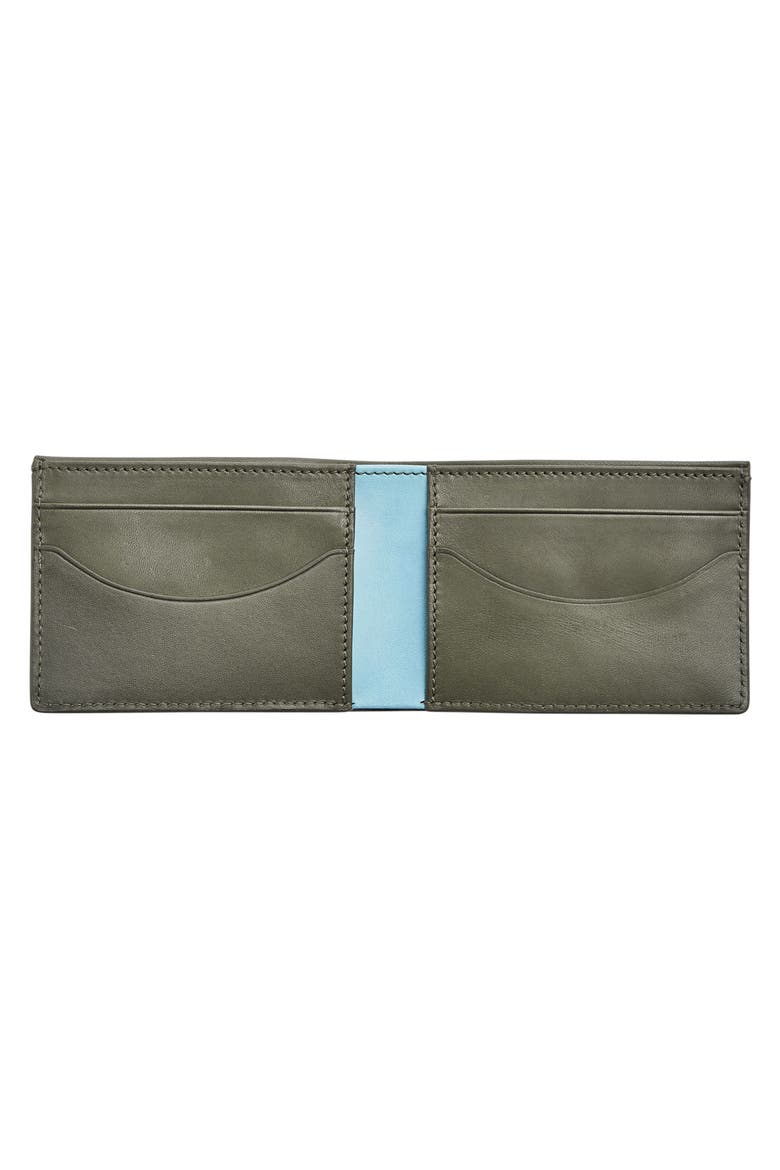 'Ambold' Leather Wallet, Alternate, color, AGAVE