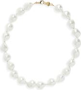 Bracha Shelby Pearl Choker Necklace