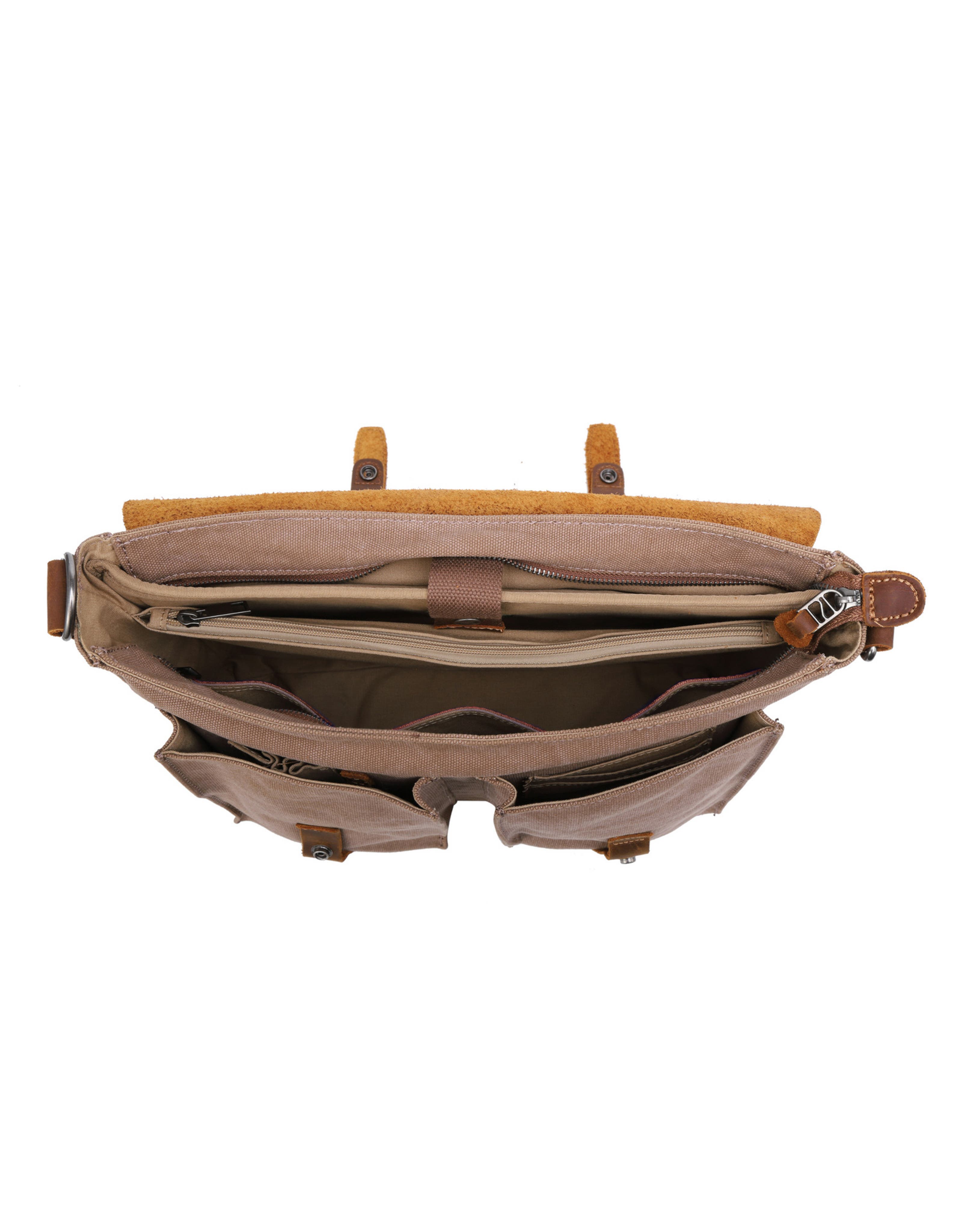 TSD Brand Hudson Canvas Flap Messenger Bag | Nordstrom