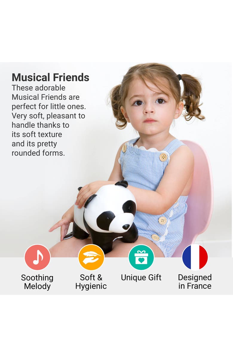 Little Big Friends Musical Animals - Luca the Panda, Plush Baby Music Box, Nursery Toy & Décor, Alternate, color, Multicolor