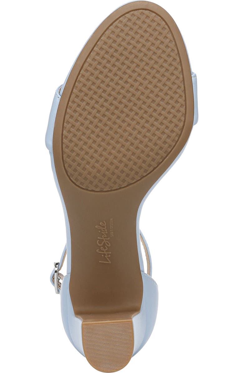 LifeStride Florence Ankle Strap Sandal, Alternate, color, Ice Blue