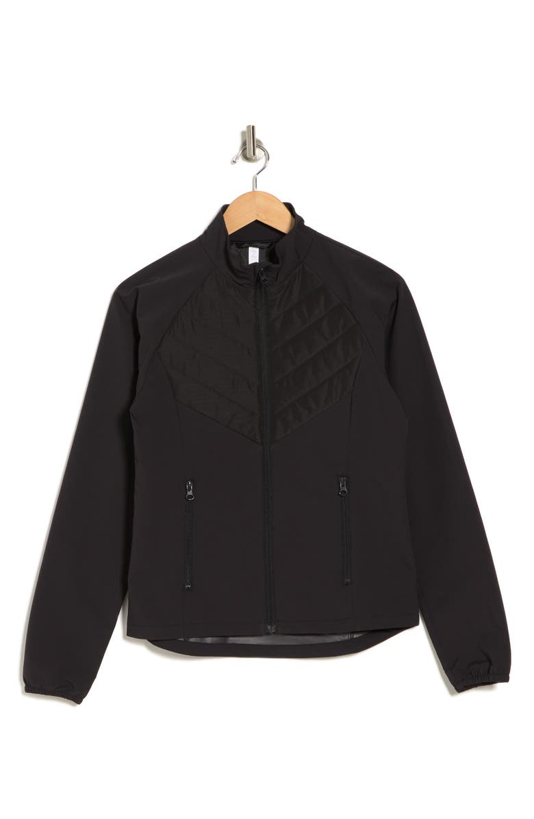 Z by Zella Hybrid Puffer Jacket, Alternate, color, 