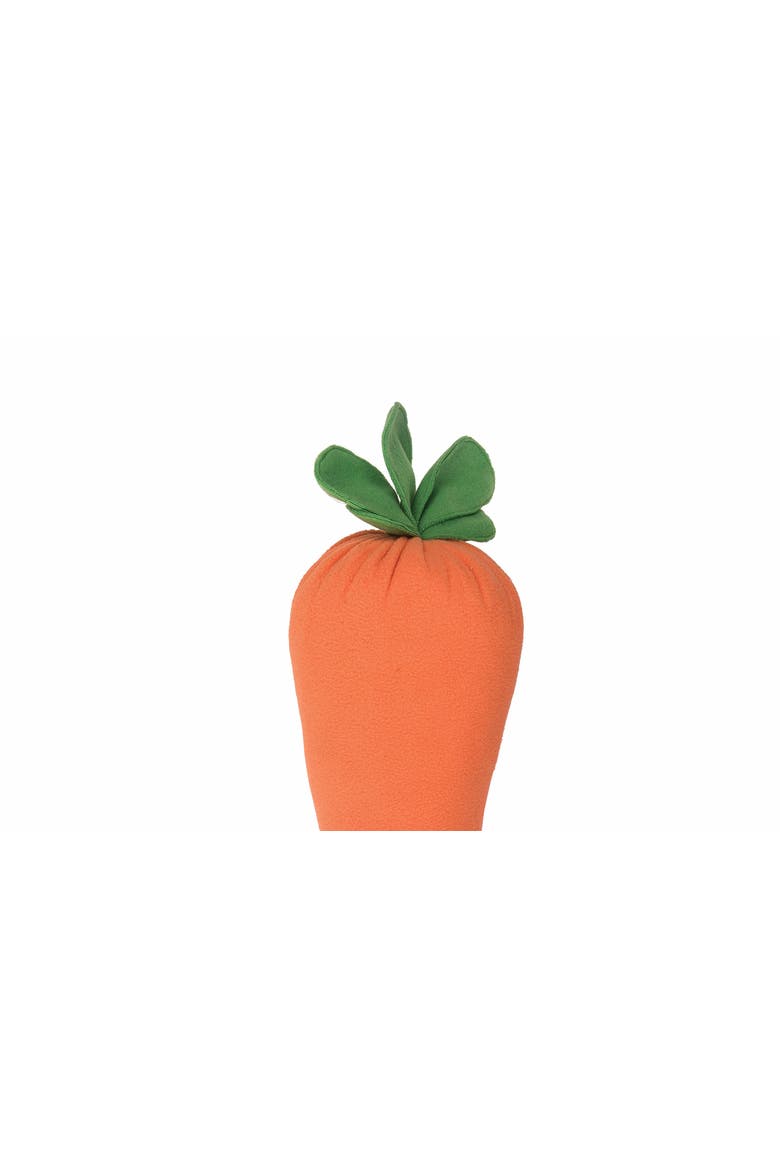 Carrot Shaped Spring Easter Decorative Accent Pillow, 9" x 18", Alternate, color, Orange