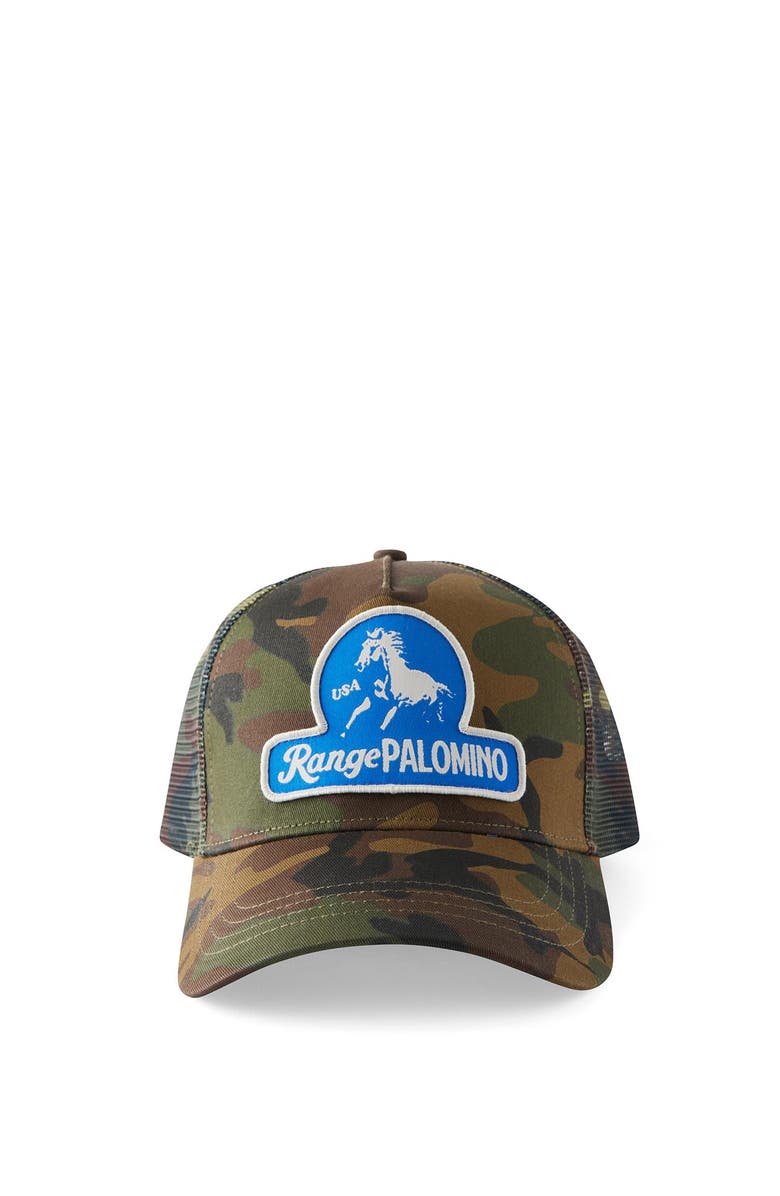 Cotton On Men's Trucker Hat, Alternate, color, Camo Range Palomino