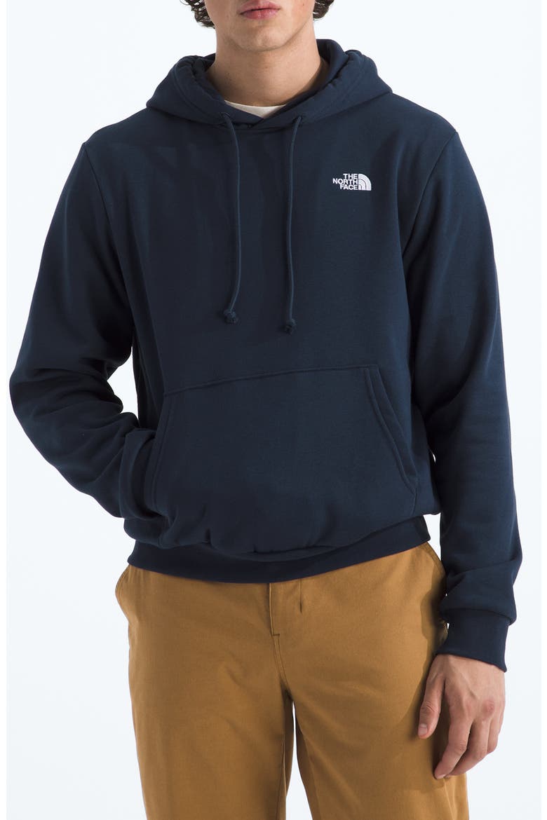 Evolution Simple Dome Pullover Hoodie, Main, color, SUMMIT NAVY