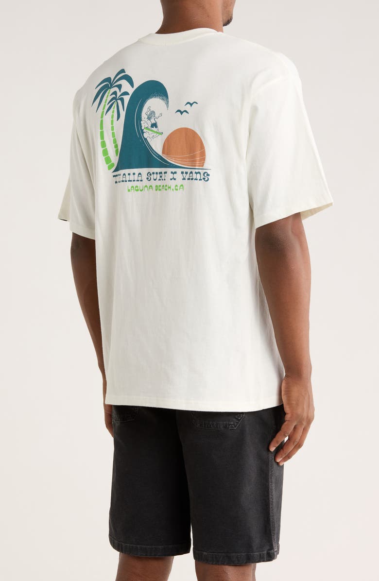 Vans Thalia Dual Cotton Graphic T-Shirt, Alternate, color, Marshmallow